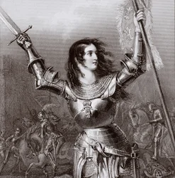 Johanna von Orléans (ca. 1412-31), ca. 1845